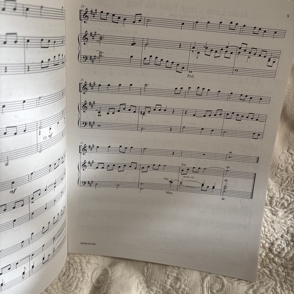 Sheet Music O God Beyond All Praising Hymn Settings For Flute And Organ - Picture 4 of 4